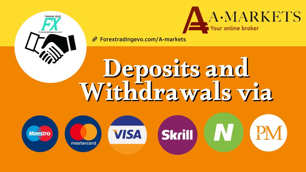 A markets Deposits and Withdrawals