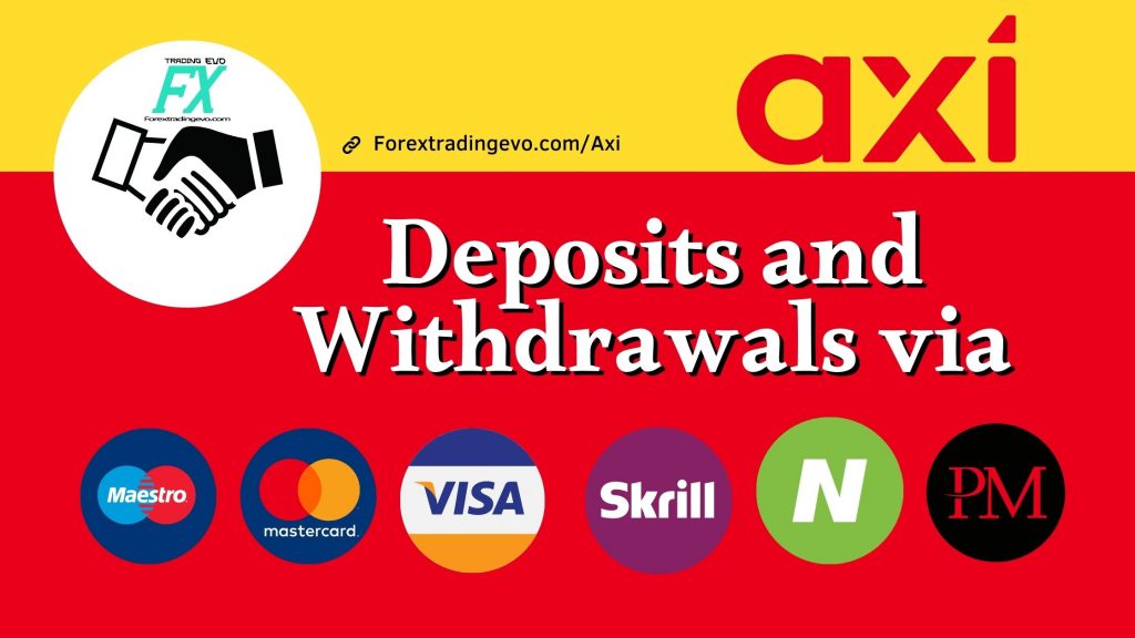 AXI Deposits And Withdrawals