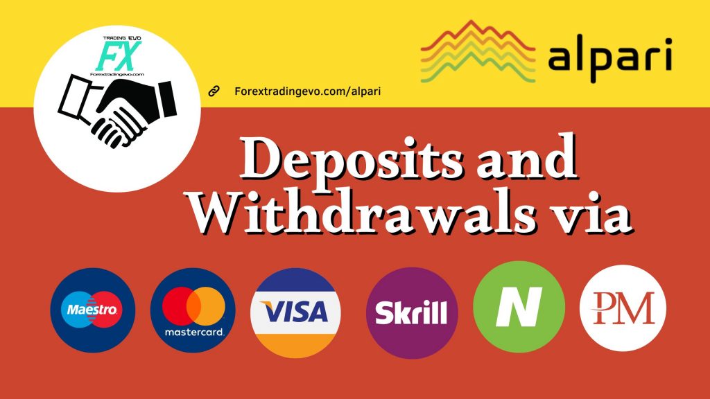 Alpari Deposits and Withdrawals
