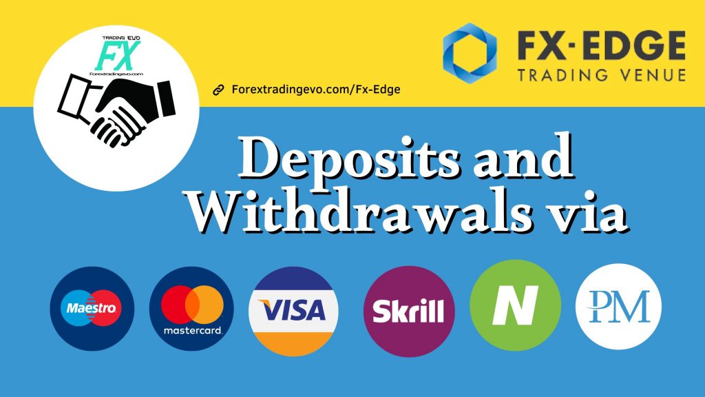 FX Edge Deposits and Withdrawals