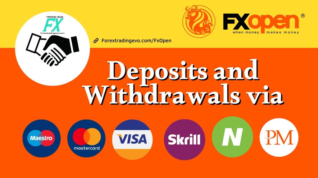 FxOpen Deposits And Withdrawals