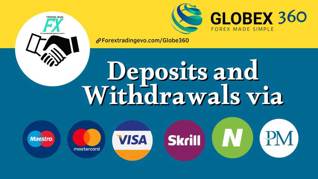 Globex360 Deposits and Withdrawals
