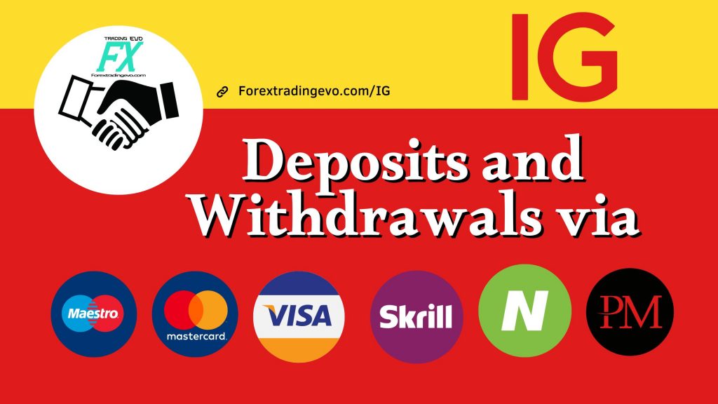 IG Deposits and Withdrawals