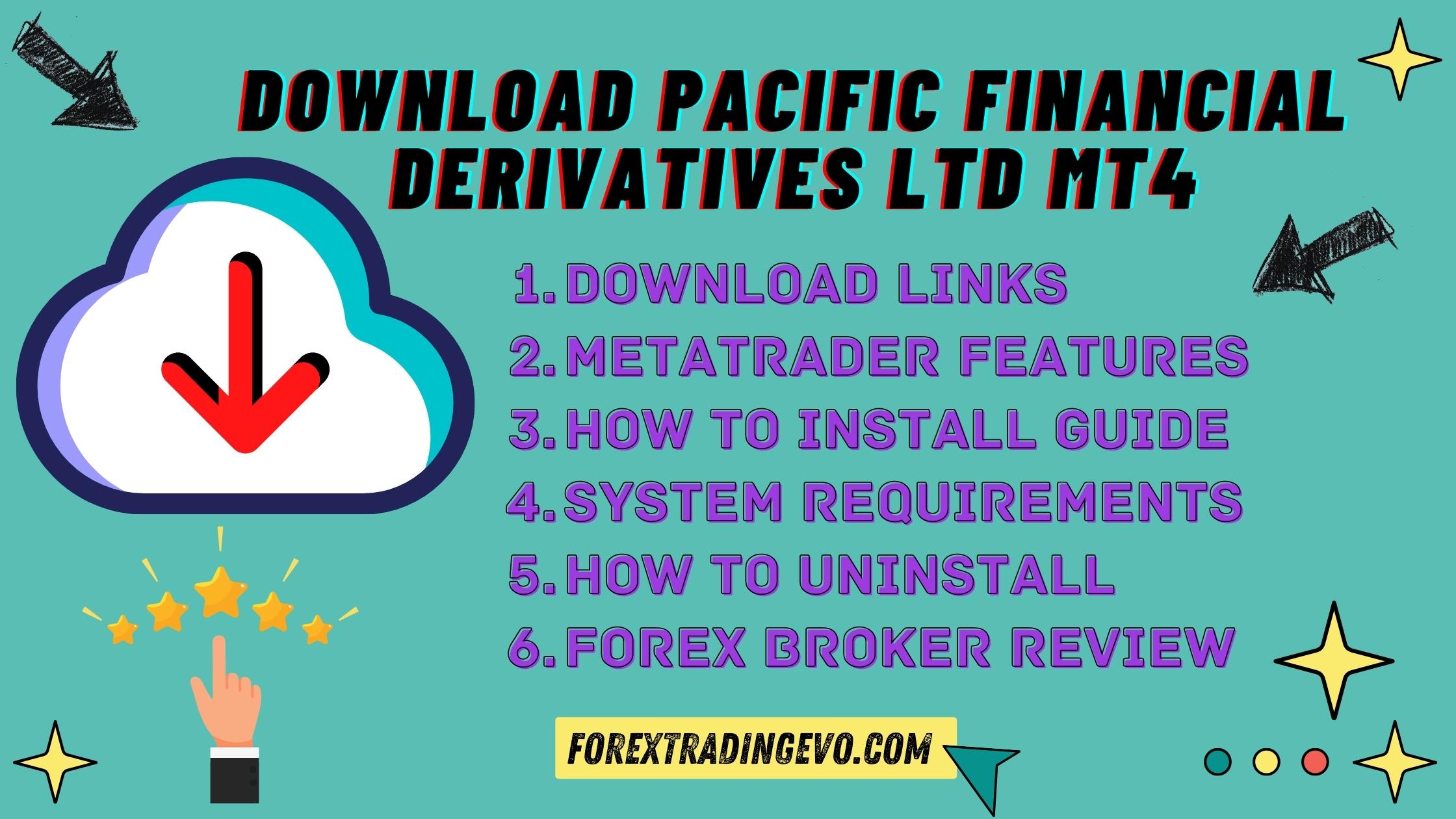 Pacific Financial Derivatives Ltd Mt4