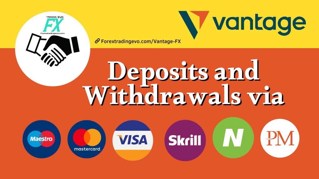 Vantage Deposits and Withdrawals