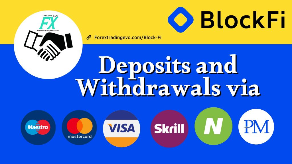 Blockfi Deposits and Withdrawals