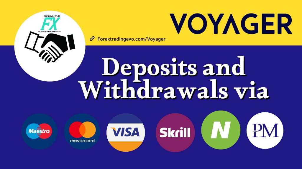 Voyager Deposits and Withdrawals