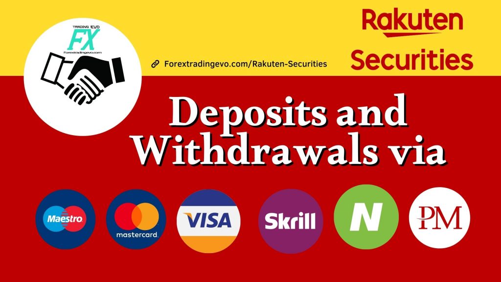 Rakuten Securities Deposits And Withdrawals